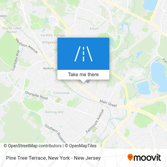 Pine Tree Terrace map