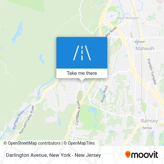 Mapa de Darlington Avenue