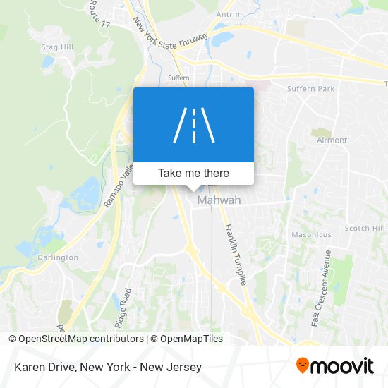 Karen Drive map