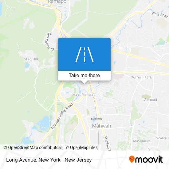 Long Avenue map