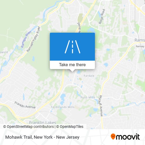 Mohawk Trail map