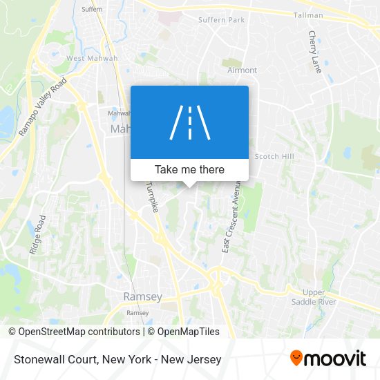 Mapa de Stonewall Court