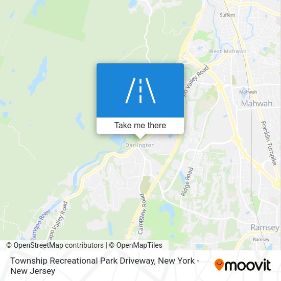 Township Recreational Park Driveway map