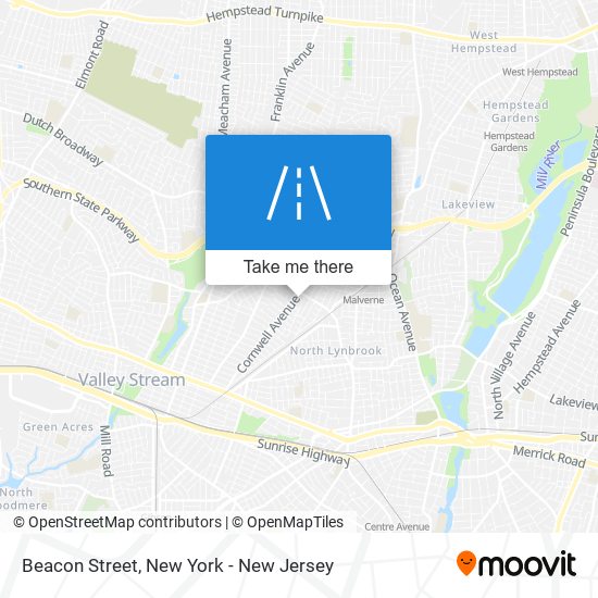 Mapa de Beacon Street