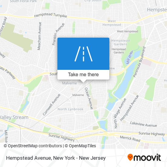 Hempstead Avenue map