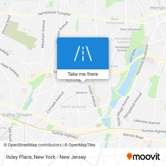 Ilsley Place map