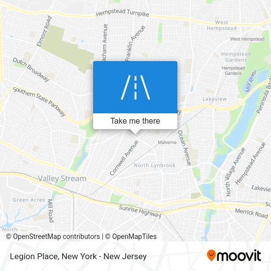 Mapa de Legion Place