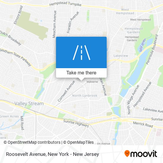 Roosevelt Avenue map