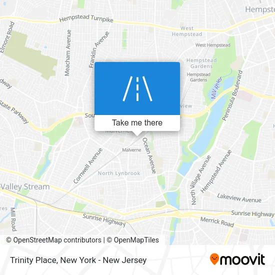 Trinity Place map