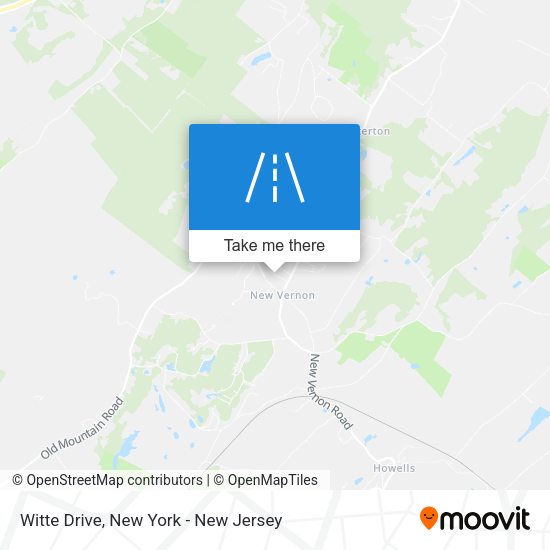 Witte Drive map