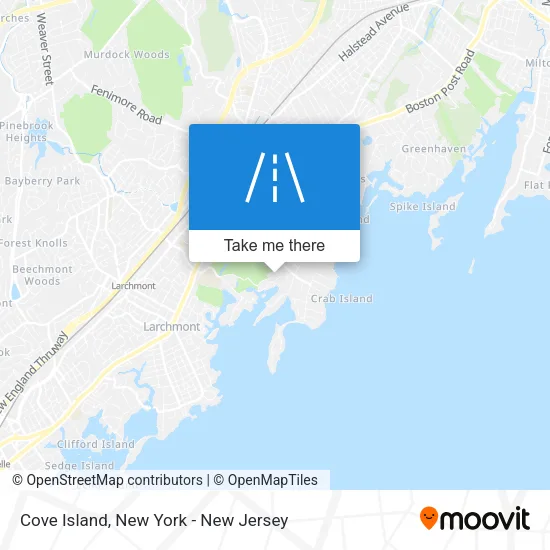 Mapa de Cove Island