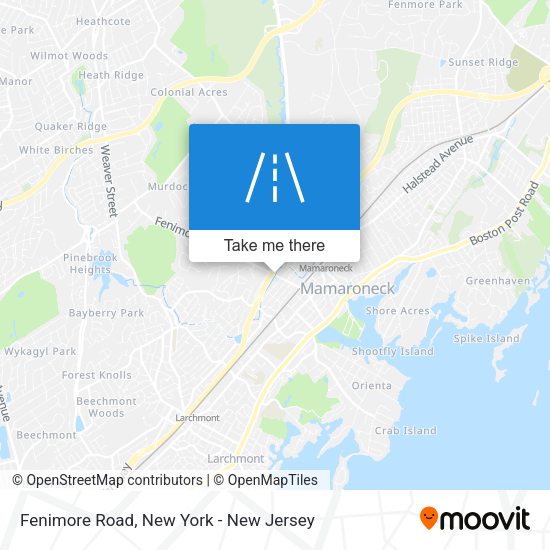 Mapa de Fenimore Road