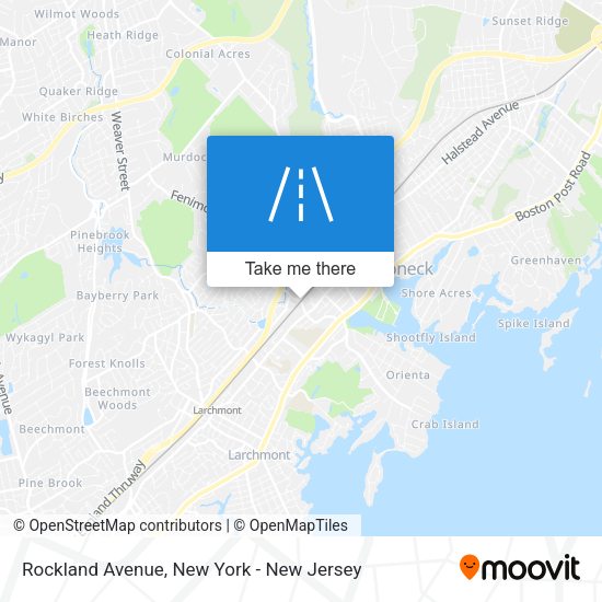Mapa de Rockland Avenue
