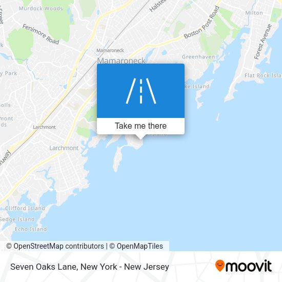 Mapa de Seven Oaks Lane