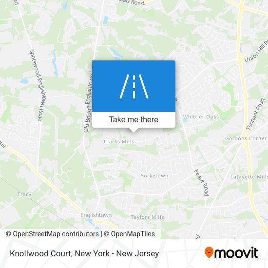 Mapa de Knollwood Court
