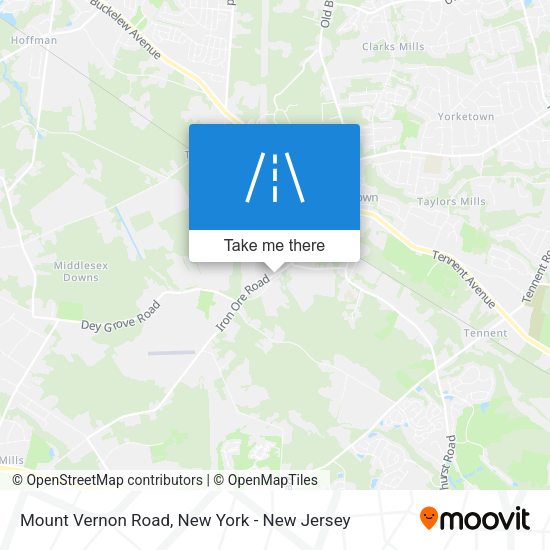 Mapa de Mount Vernon Road