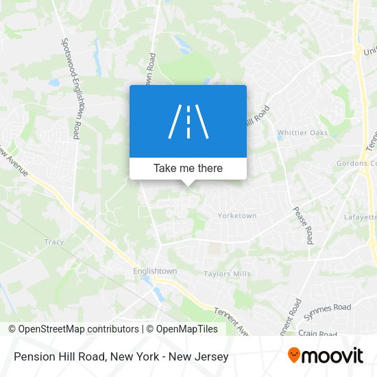 Mapa de Pension Hill Road