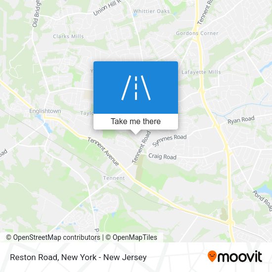 Reston Road map