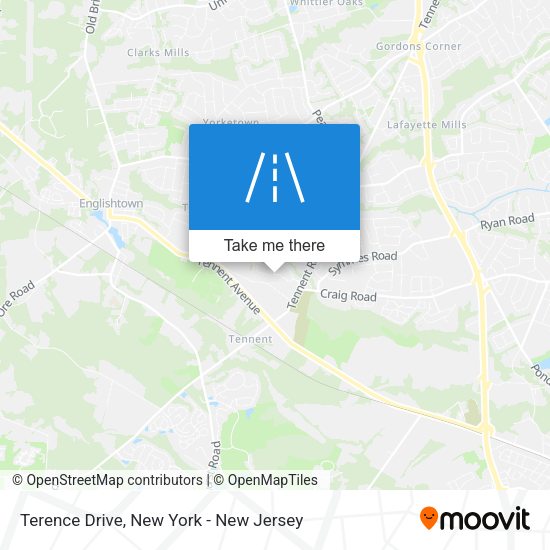 Mapa de Terence Drive