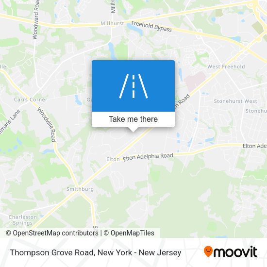Mapa de Thompson Grove Road