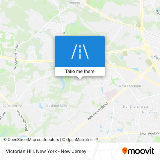 Mapa de Victorian Hill