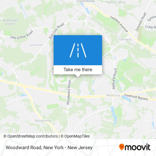 Woodward Road map