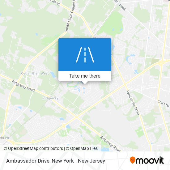 Ambassador Drive map