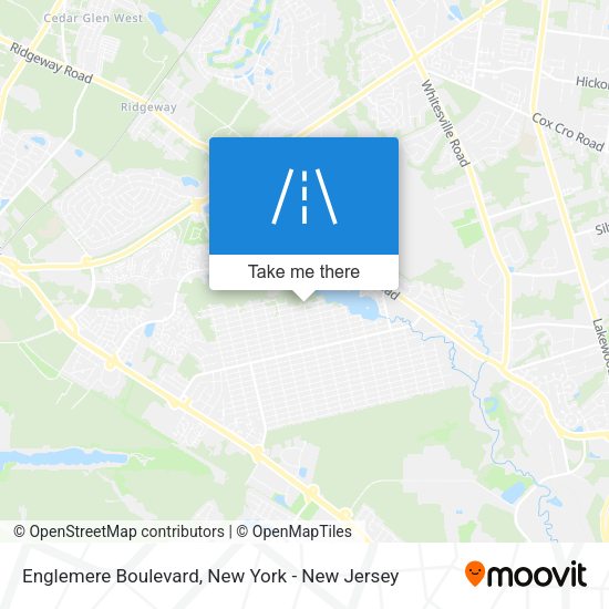 Mapa de Englemere Boulevard