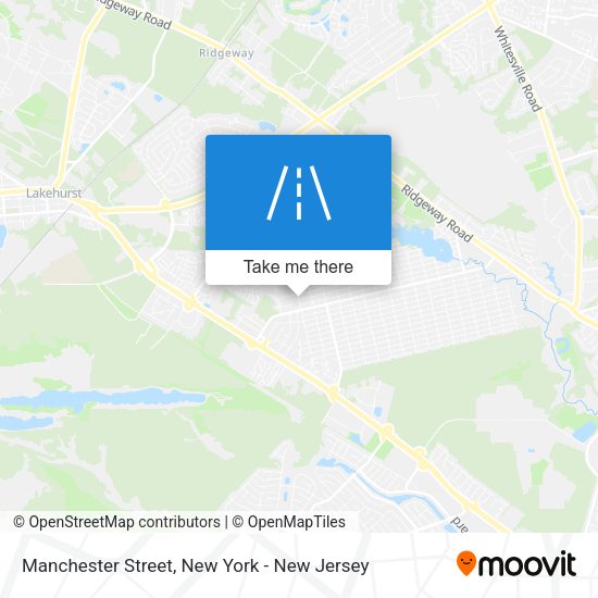Mapa de Manchester Street