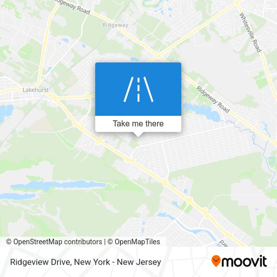 Ridgeview Drive map