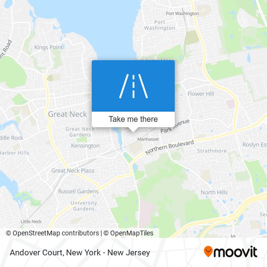 Andover Court map