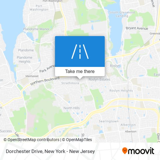 Mapa de Dorchester Drive