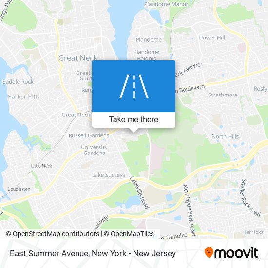 Mapa de East Summer Avenue