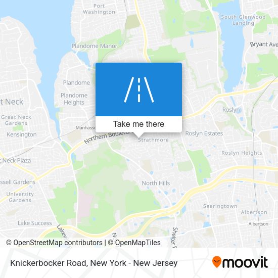 Mapa de Knickerbocker Road