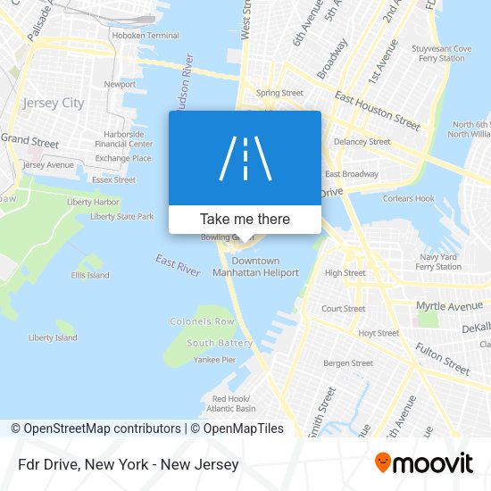 Fdr Drive map