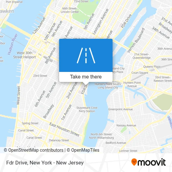 Fdr Drive map