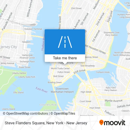 Steve Flanders Square map