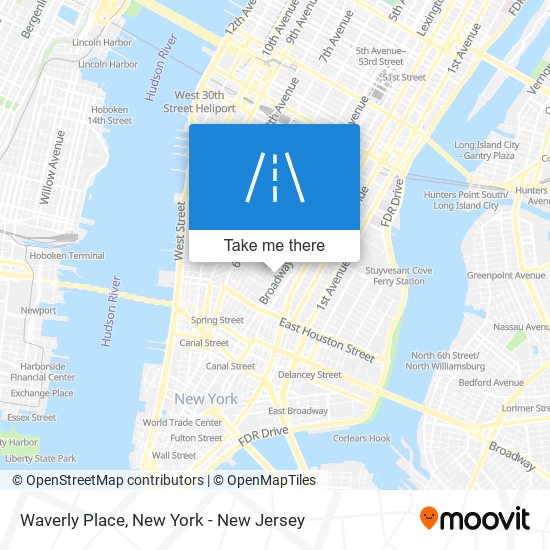 Mapa de Waverly Place
