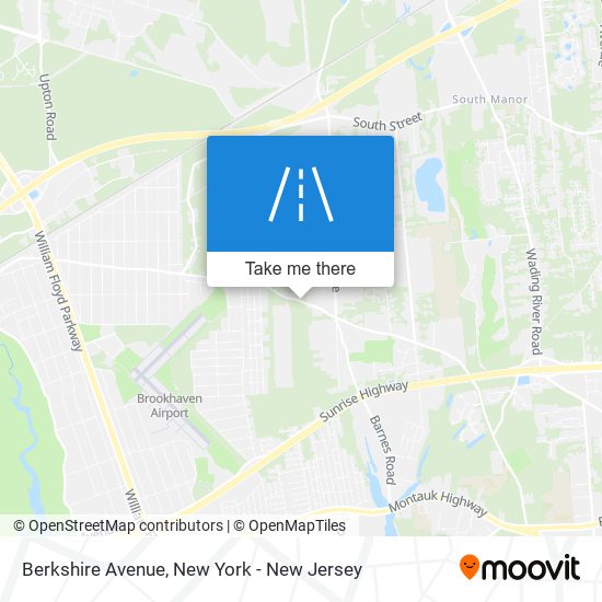 Mapa de Berkshire Avenue