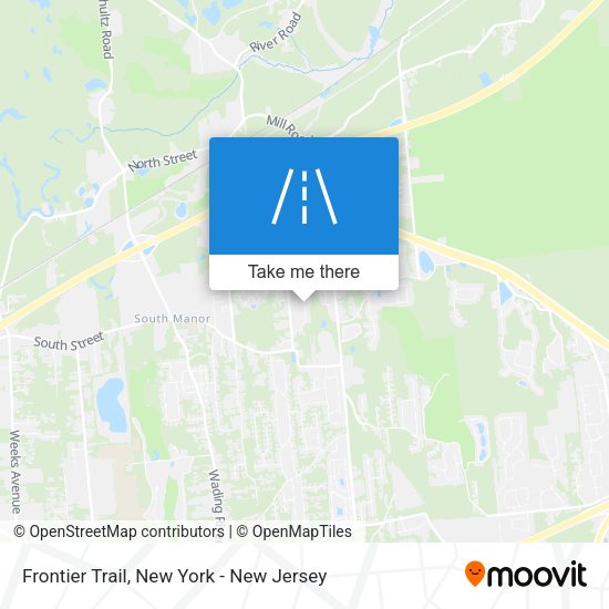 Mapa de Frontier Trail