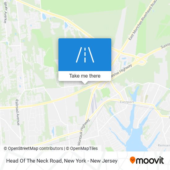 Mapa de Head Of The Neck Road