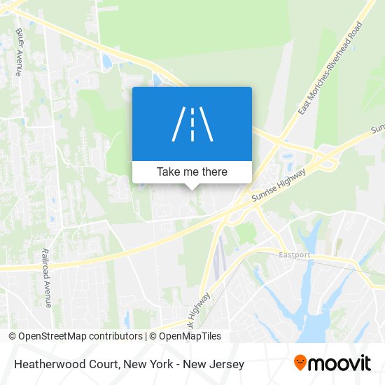 Mapa de Heatherwood Court