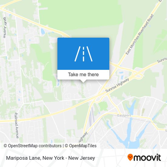 Mapa de Mariposa Lane