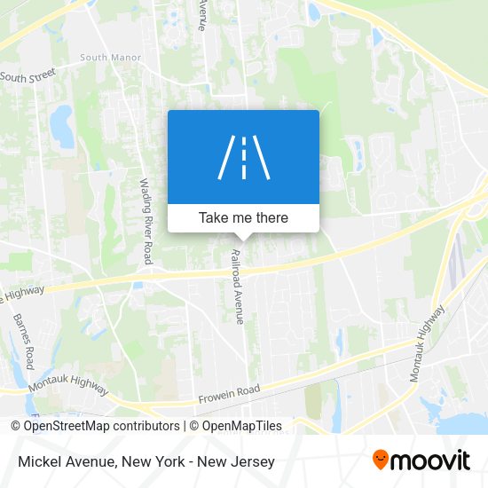 Mapa de Mickel Avenue