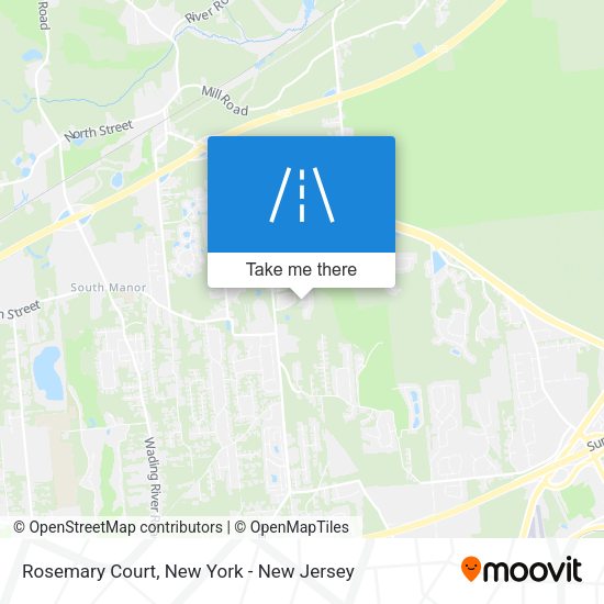 Mapa de Rosemary Court