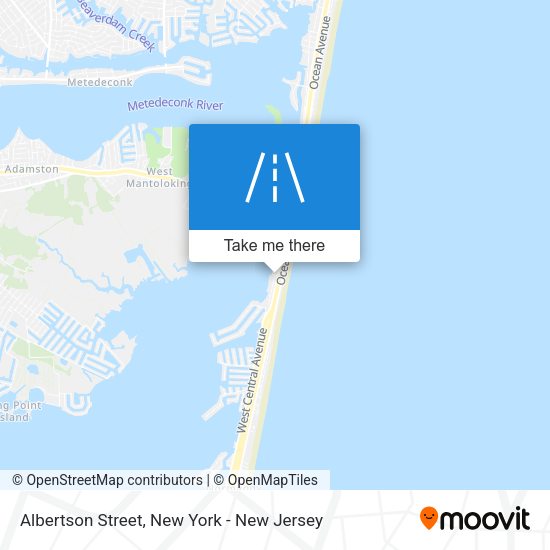 Mapa de Albertson Street