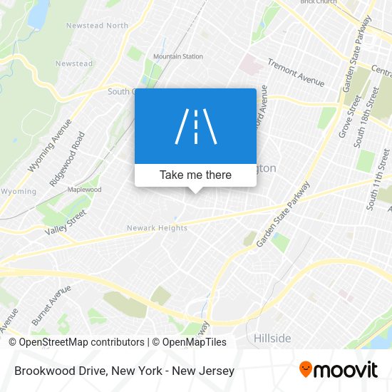 Mapa de Brookwood Drive