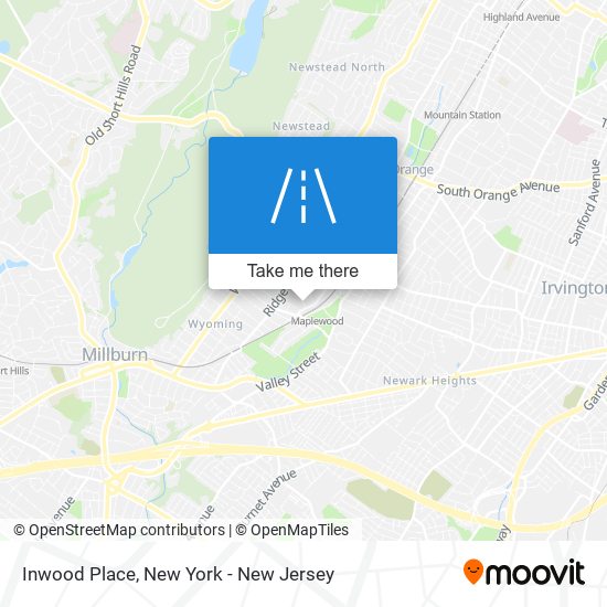 Inwood Place map