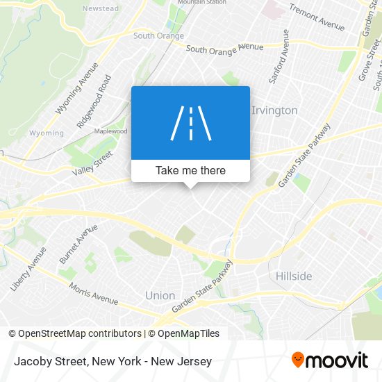 Jacoby Street map