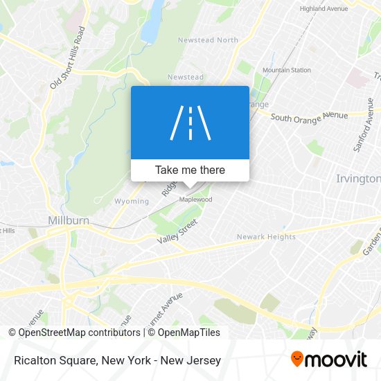 Mapa de Ricalton Square
